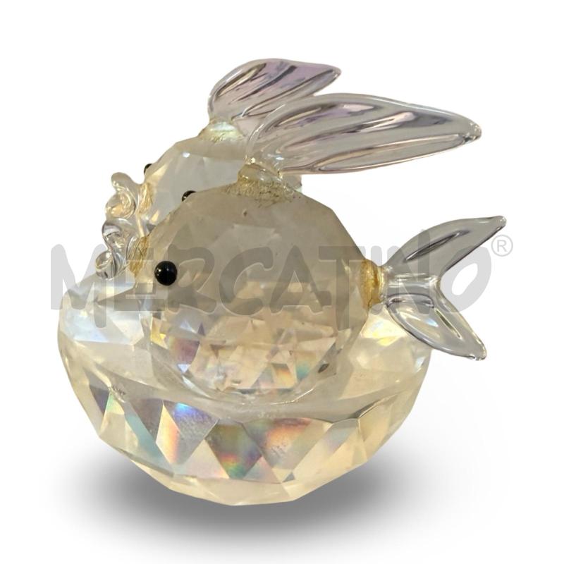 PESCIOLINO CRISTALLO SWAROVSKI CON BASE (1 CODA MANCANTE) | Mercatino dell'Usato Osasco 2