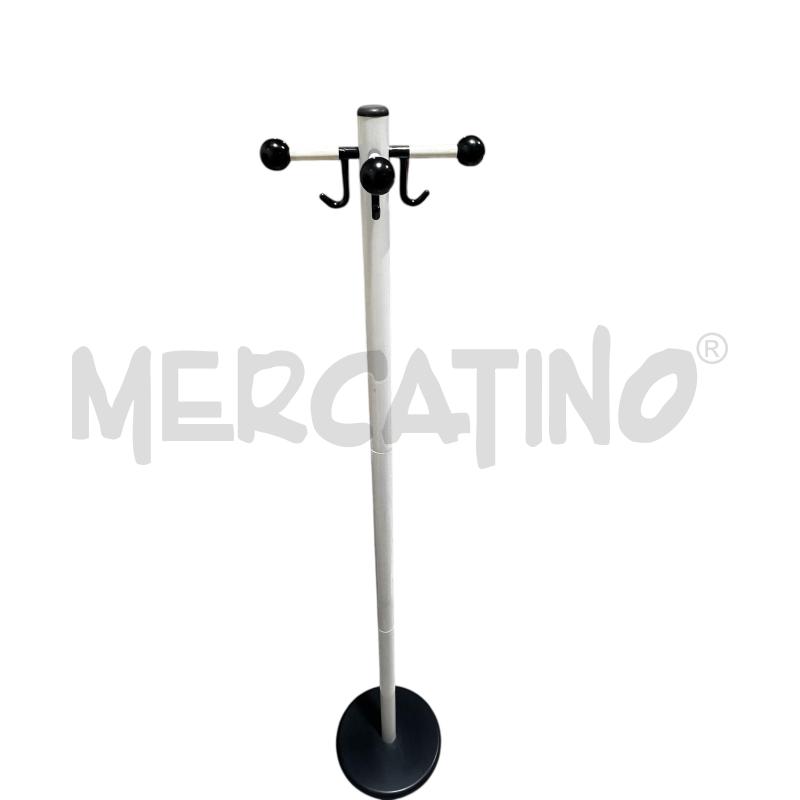 PIANTANA APPENDIABITI VINTAGE BIANCA E NERA | Mercatino dell'Usato Osasco 4