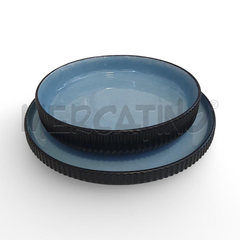 PIATTI PZ. 8 WESTWING BLU E AZZURRO | Mercatino dell'Usato Osasco 2