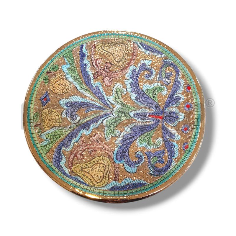 PIATTO DERUTA SERIE ORO MOSAICO  | Mercatino dell'Usato Osasco 1