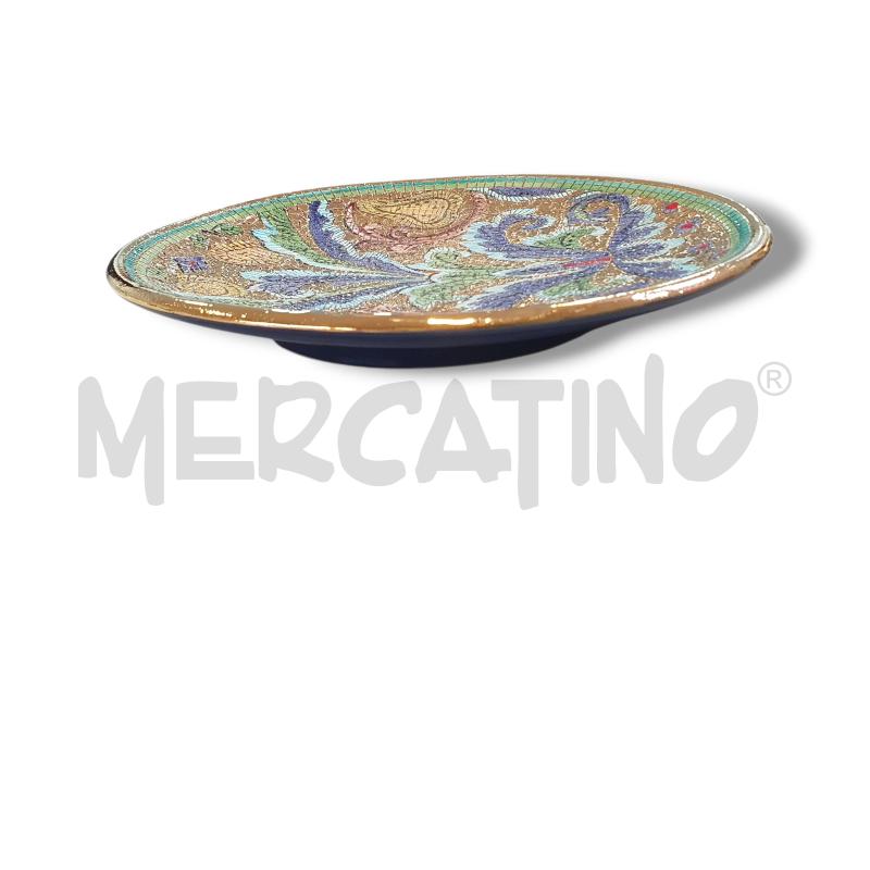 PIATTO DERUTA SERIE ORO MOSAICO  | Mercatino dell'Usato Osasco 2