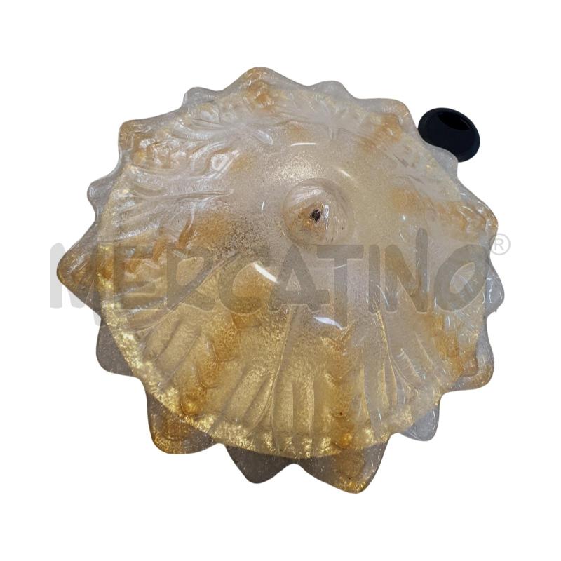 PLAFONIERA MURANO GRANIGLIA 40 CM | Mercatino dell'Usato Osasco 1