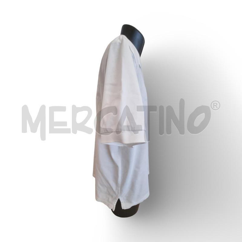 POLO UOMO MANICA CORTA  BIANCA VALENTINO SPORT | Mercatino dell'Usato Osasco 3