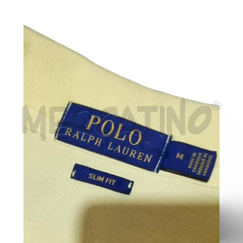 POLO UOMO RALPH LAUREN GIALLA  | Mercatino dell'Usato Osasco 5