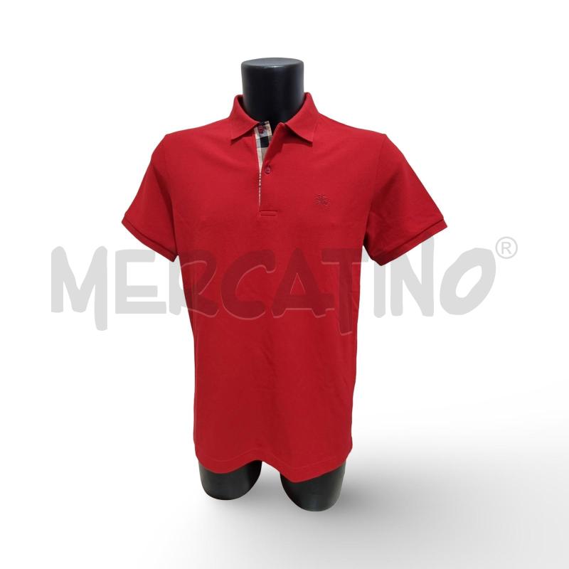 POLO UOMO ROSSA BURBERRY | Mercatino dell'Usato Osasco 1