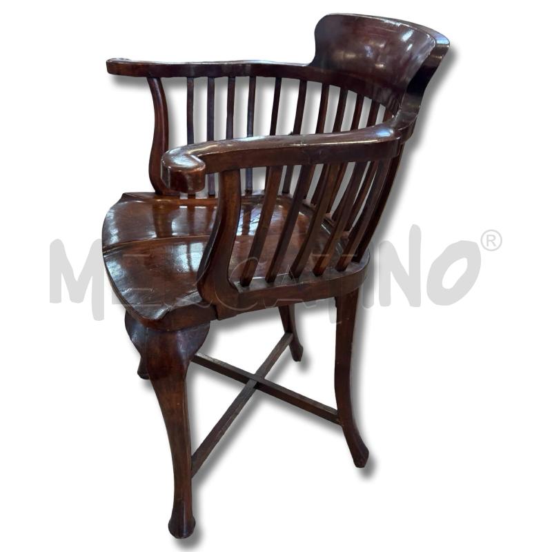 POLTRONA DA UFFICIO PER CAPITANI SCHIENALE IN OAK OAK | Mercatino dell'Usato Osasco 4