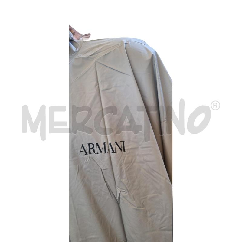 PONCHO ANTIPIOGGIA UNISEX ARMANI GRIGIO | Mercatino dell'Usato Osasco 3