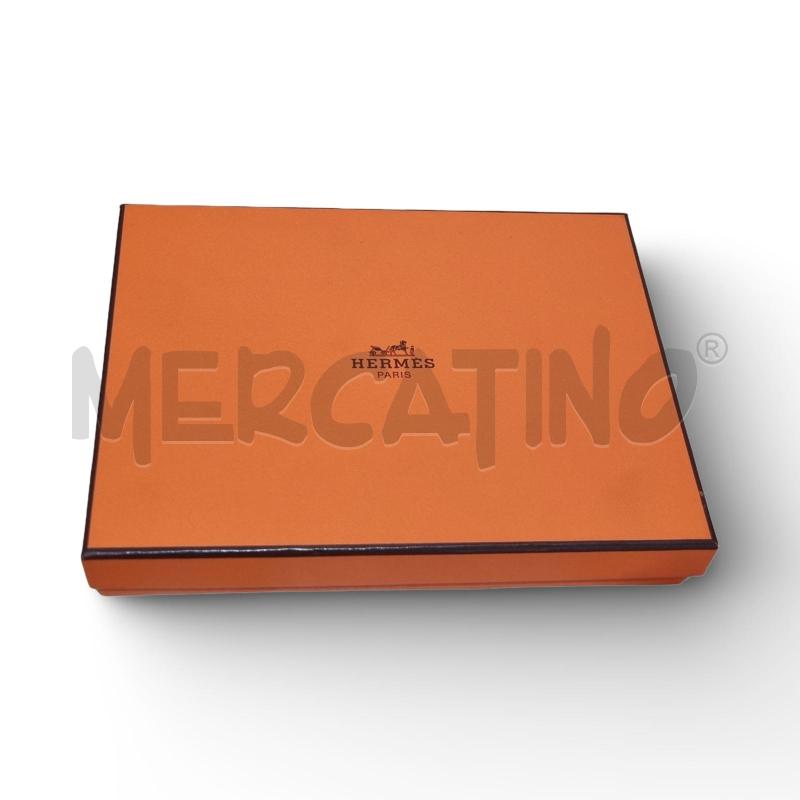 PORTA AGENDA PELLE HERMÈS NUOVO, ROSSO, ANNO PRODUZIONE 1999 PERFETTO CON SCATOLA 20X14 | Mercatino dell'Usato Osasco 3