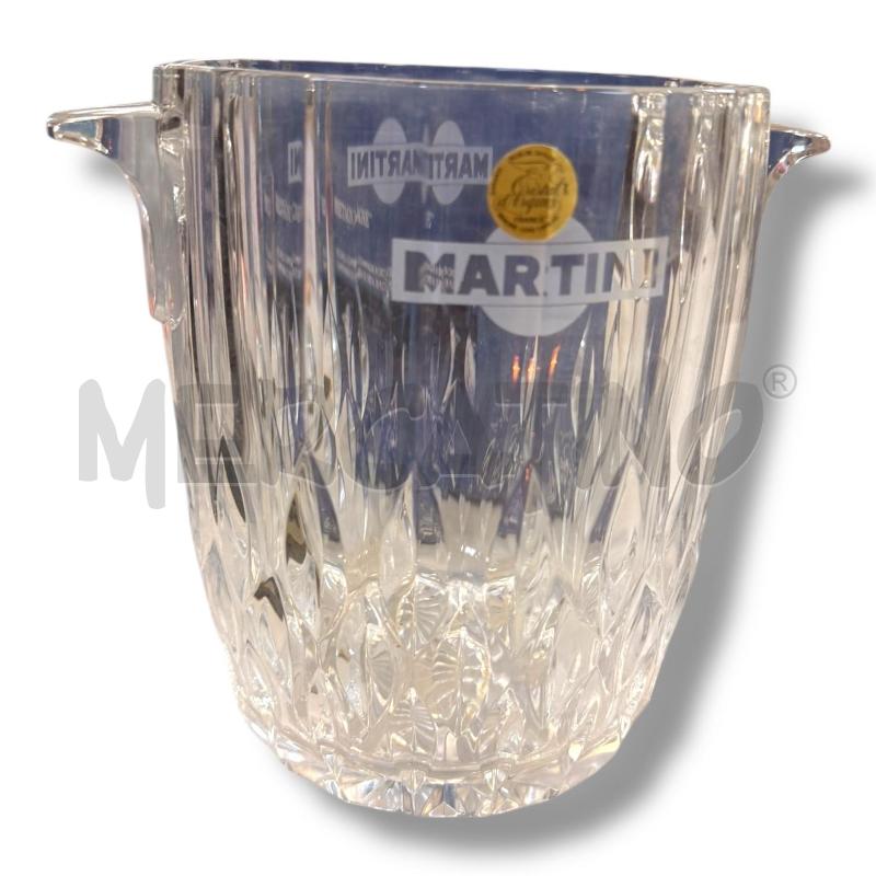 PORTA BOTTIGLIA MARTINI CRYSTAL D'ARQUES MODERNARIATO | Mercatino dell'Usato Osasco 2