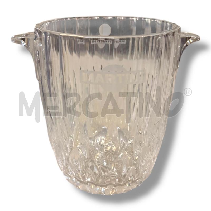 PORTA BOTTIGLIA MARTINI CRYSTAL D'ARQUES MODERNARIATO CON SCATOLA | Mercatino dell'Usato Osasco 3