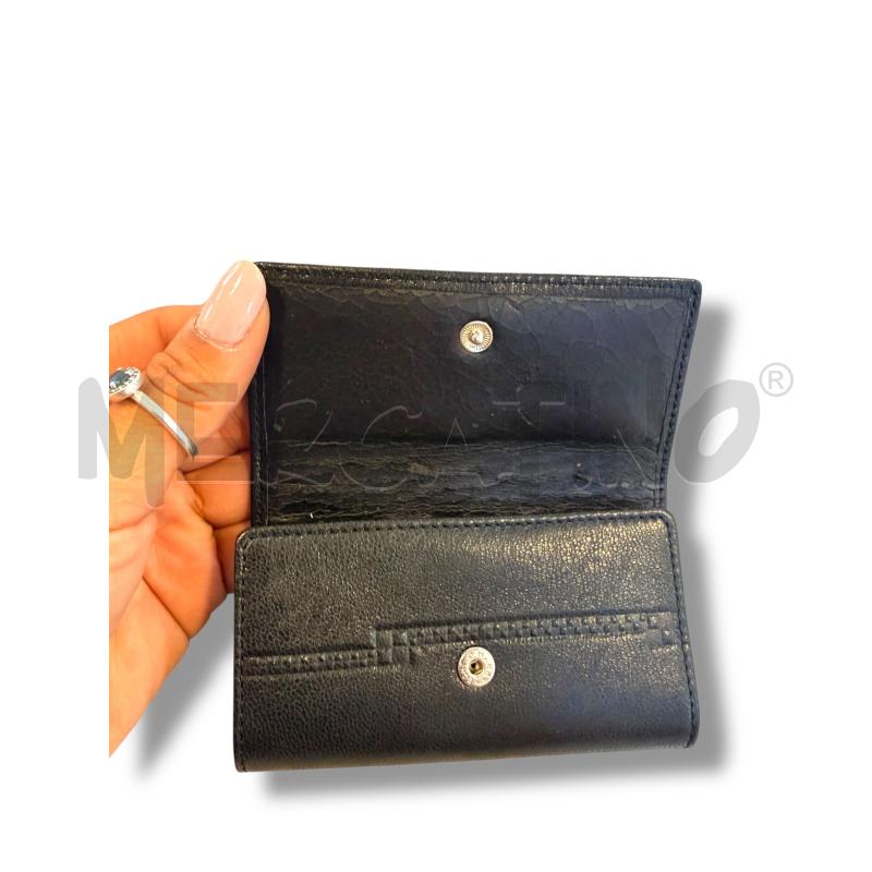 PORTA CHIAVI PELLE NERO VERSACE SCATOLA | Mercatino dell'Usato Osasco 2