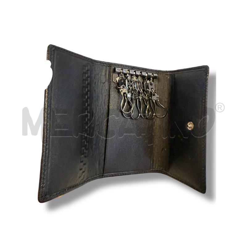 PORTA CHIAVI PELLE NERO VERSACE SCATOLA | Mercatino dell'Usato Osasco 3