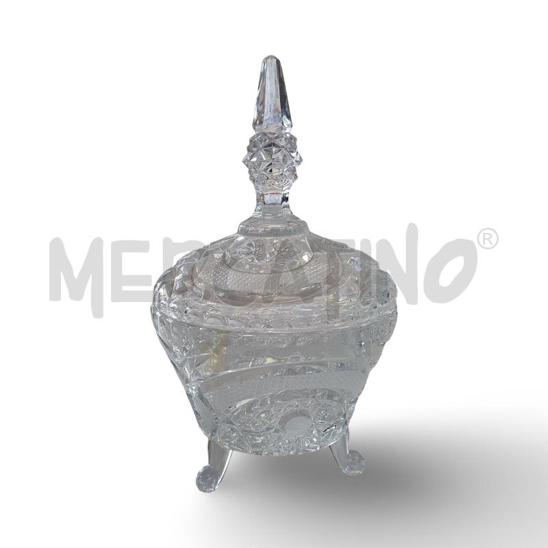 PORTA CIOCCOLATINI CRISTALLO CON PIEDINI | Mercatino dell'Usato Osasco 4