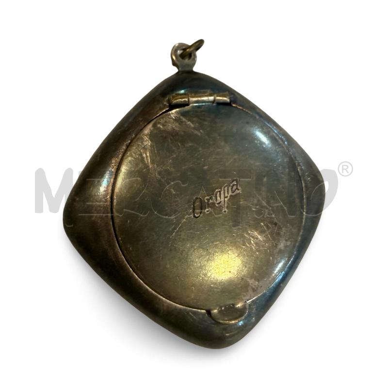 PORTA CIPRIA VINTAGE ARG CON SPECCHIETTO | Mercatino dell'Usato Osasco 1