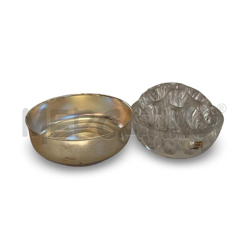 PORTA FIORI OM VETRO E SILVER ARGENTERIA 2R | Mercatino dell'Usato Osasco 2