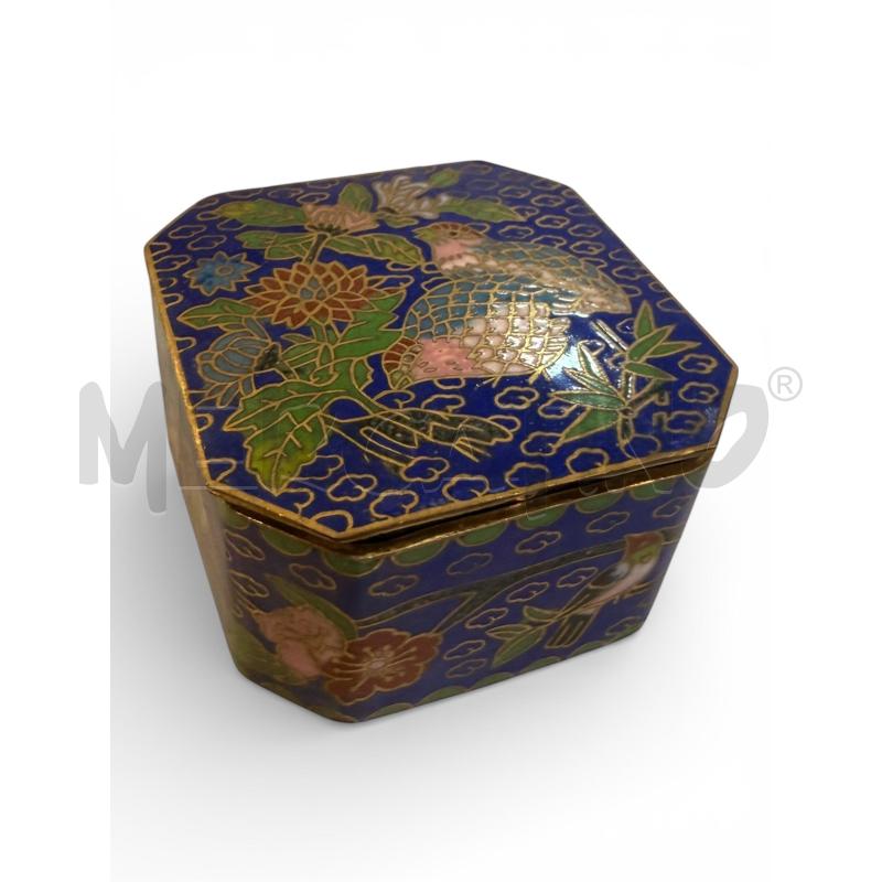 PORTA GIOIE CLOISONNE PILL BOX ASIATICA | Mercatino dell'Usato Osasco 1