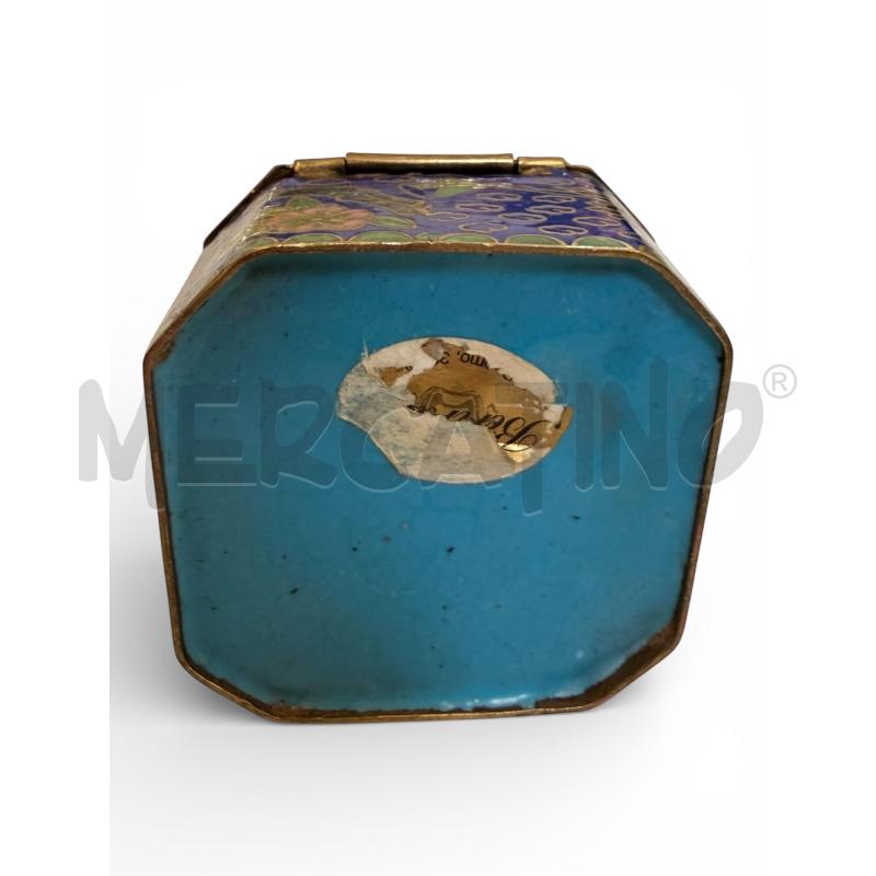 PORTA GIOIE CLOISONNE PILL BOX ASIATICA | Mercatino dell'Usato Osasco 4