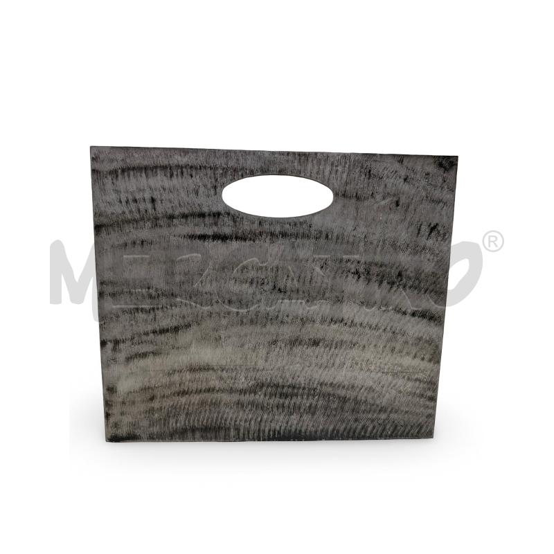 PORTA RIVISTE METALLO NERO GRIGIO NEWS 36X10X31 CM | Mercatino dell'Usato Osasco 4
