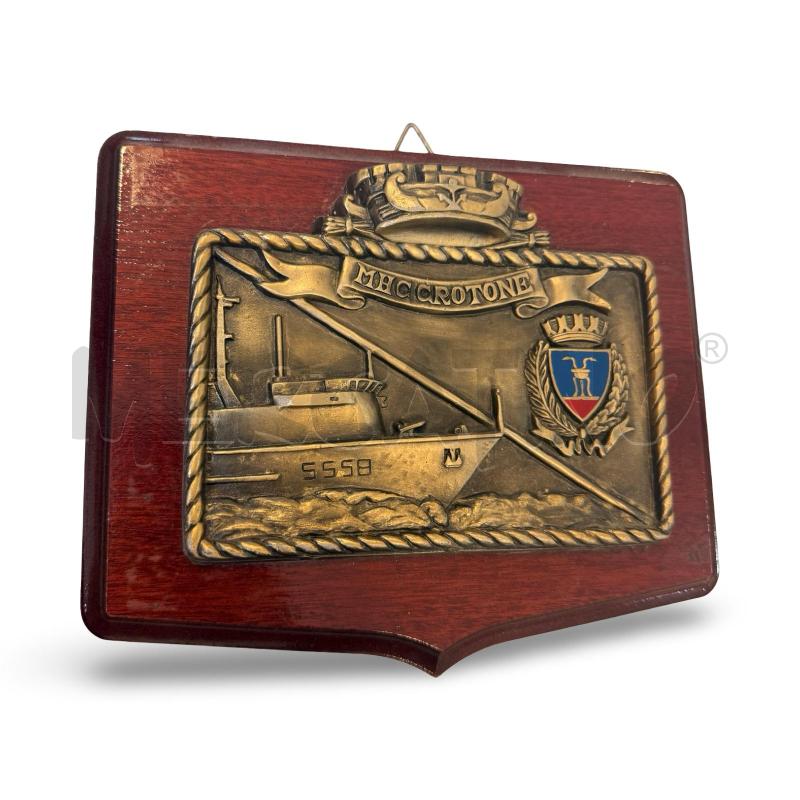 QUADRETTO CREST MARINA MOTONAVE 5558 CROTONE  | Mercatino dell'Usato Osasco 1