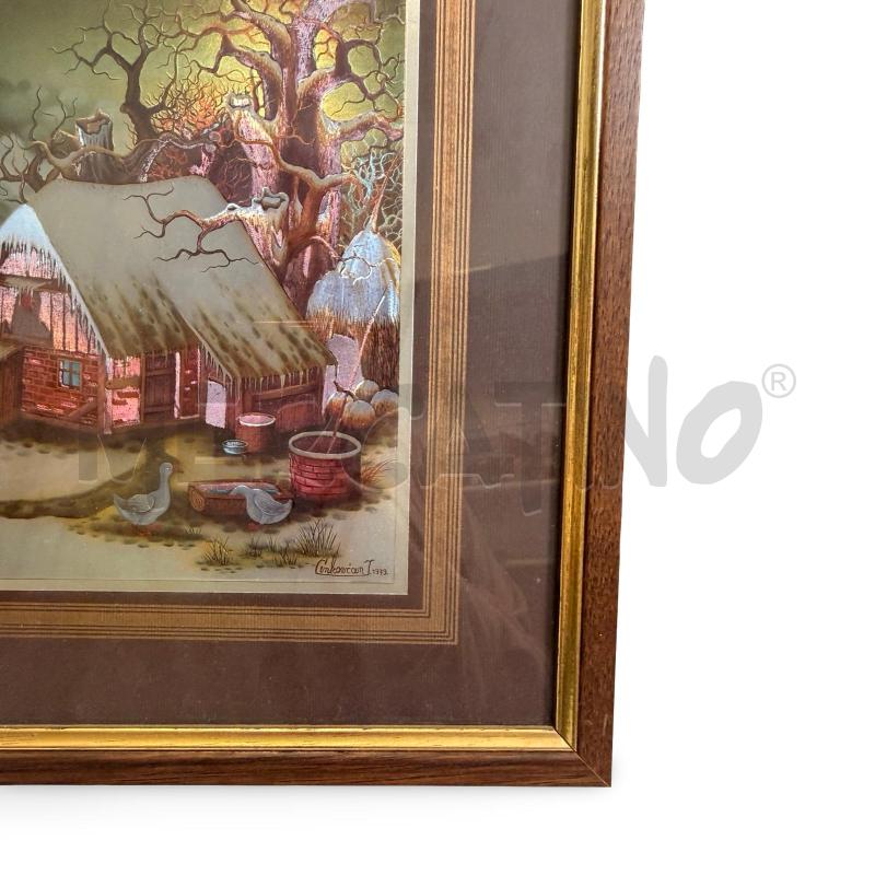 QUADRO 32X24 CM IVAN CENKOVCAN STILE NAIF | Mercatino dell'Usato Osasco 2