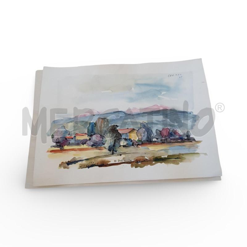 QUADRO ACQUERELLO CARENA 30X50 | Mercatino dell'Usato Osasco 4