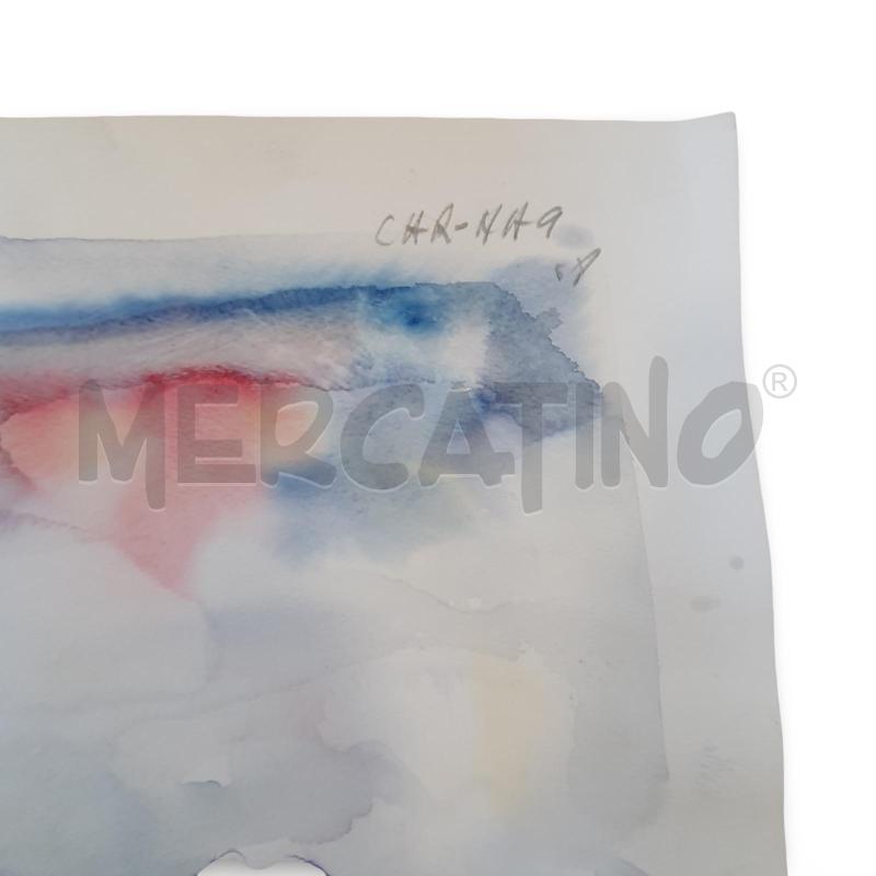 QUADRO ACQUERELLO CARENA 30X50 CM | Mercatino dell'Usato Osasco 3