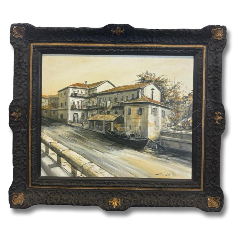 QUADRO ACRILICO SU TELA CIMIGOTTO CESARE 53X43  | Mercatino dell'Usato Osasco 1