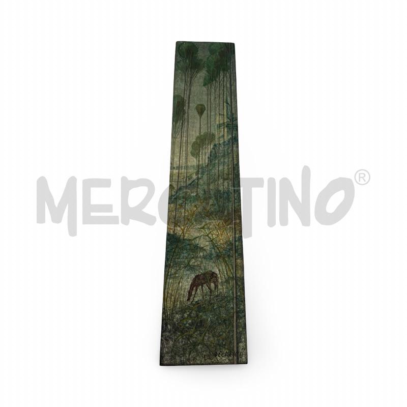 QUADRO DECALAGE BOSCO CON CAVALLO 50X10 ANNI 60 | Mercatino dell'Usato Osasco 1