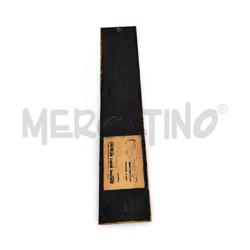 QUADRO DECALAGE BOSCO CON CAVALLO 50X10 ANNI 60 | Mercatino dell'Usato Osasco 3