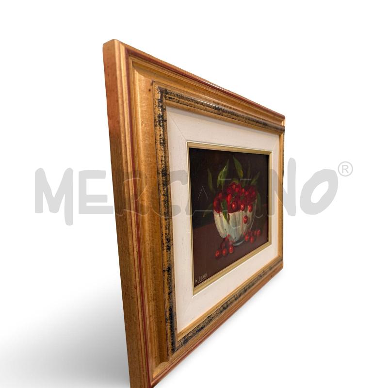 QUADRO DELLA NATURA MORTA 40X33CM A. DEBRI | Mercatino dell'Usato Osasco 3
