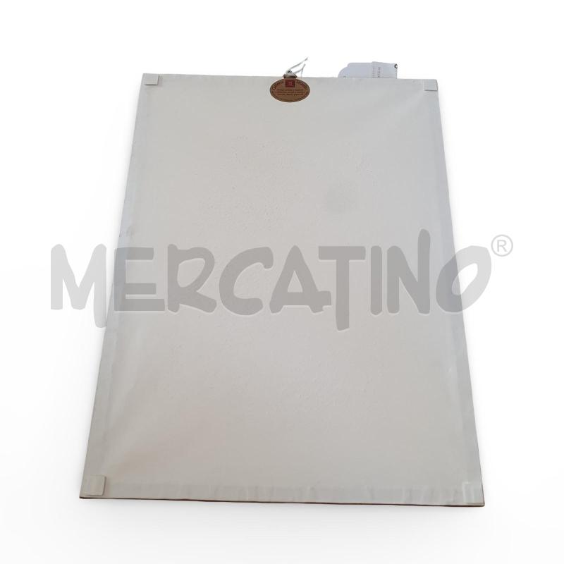 QUADRO DIPINTO A MANO PIERA CARENA FIORI BLU 27X36 | Mercatino dell'Usato Osasco 3