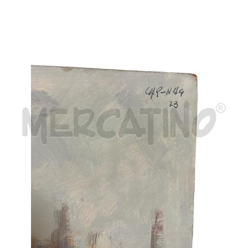 QUADRO G. CARENA PAESAGGIO SU CARTONCINO 50X40 CM | Mercatino dell'Usato Osasco 2