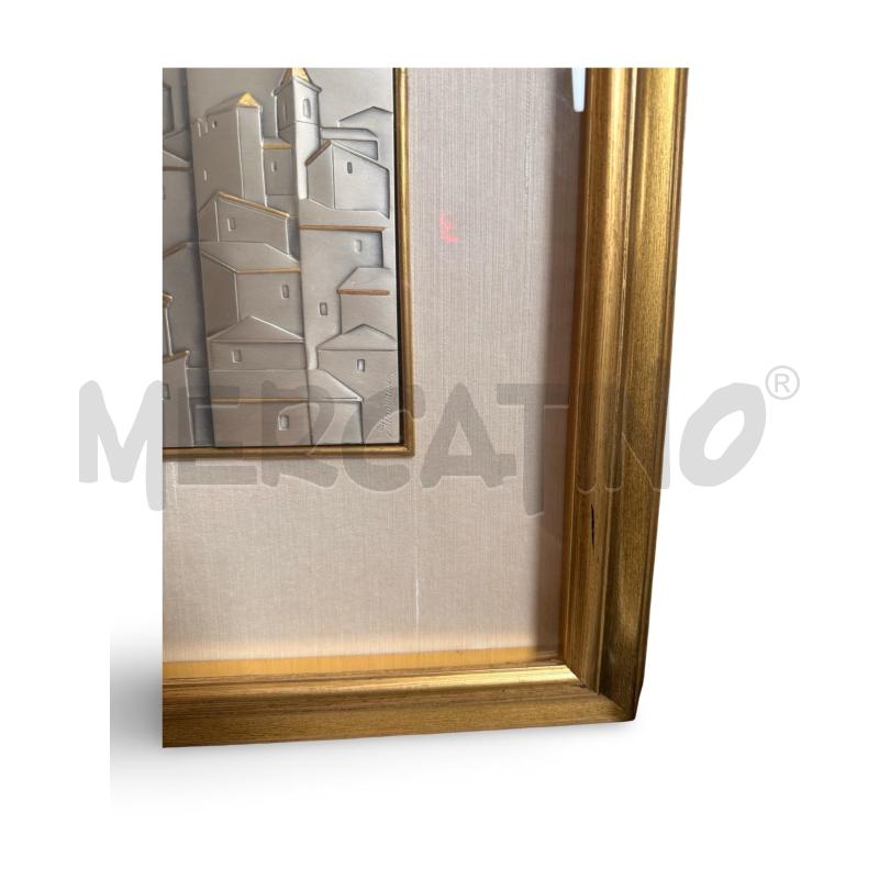 QUADRO LASTRA ARGENTO 800 OTTAVIANI 16X16  | Mercatino dell'Usato Osasco 2