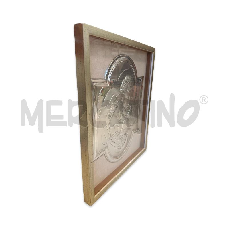 QUADRO LASTRA IN ARGENTO NATIVITÀ 31X36 | Mercatino dell'Usato Osasco 2