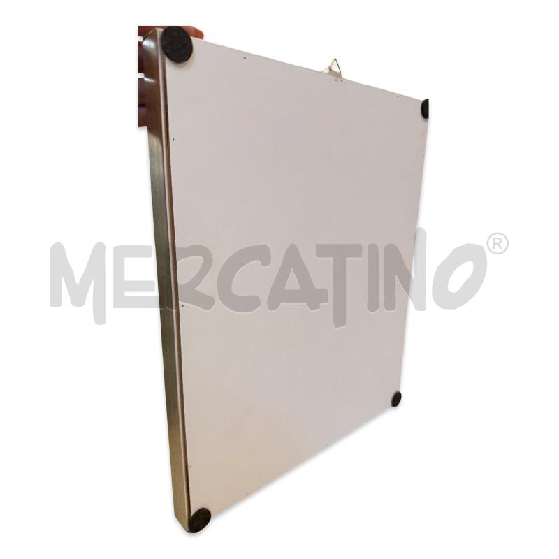 QUADRO LASTRA IN ARGENTO NATIVITÀ 31X36 | Mercatino dell'Usato Osasco 3