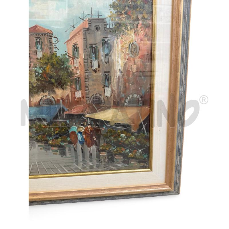 QUADRO OLIO SU TELA FRANCESCO ARPINATI 50X40CM  | Mercatino dell'Usato Osasco 2
