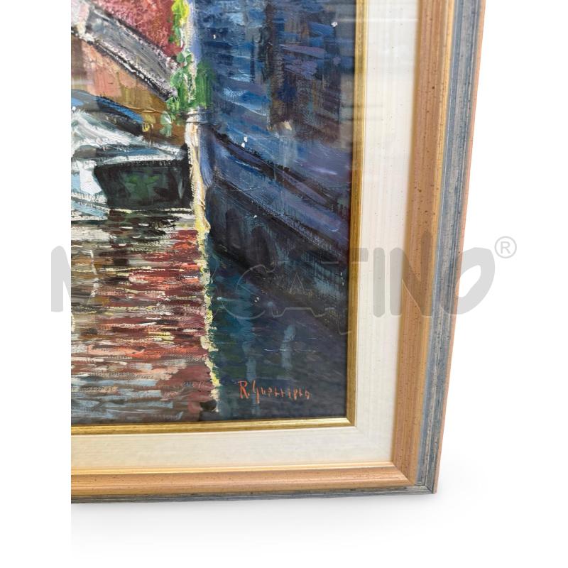 QUADRO OLIO SU TELA R.GUERRIERI 45X54 CM | Mercatino dell'Usato Osasco 2