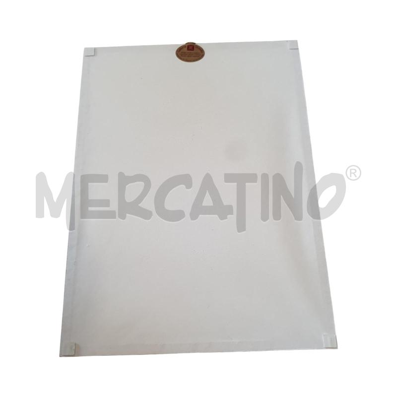 QUADRO PIERA CARENA DIPINTO A MANO FIORI BIANCHI 27X36 | Mercatino dell'Usato Osasco 3