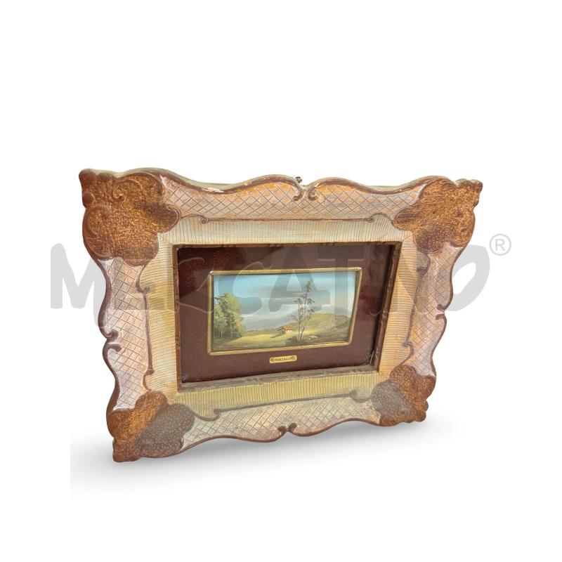 QUADRO PZ 4 27X21 CM ANNI 60 PAESAGGIO | Mercatino dell'Usato Osasco 3