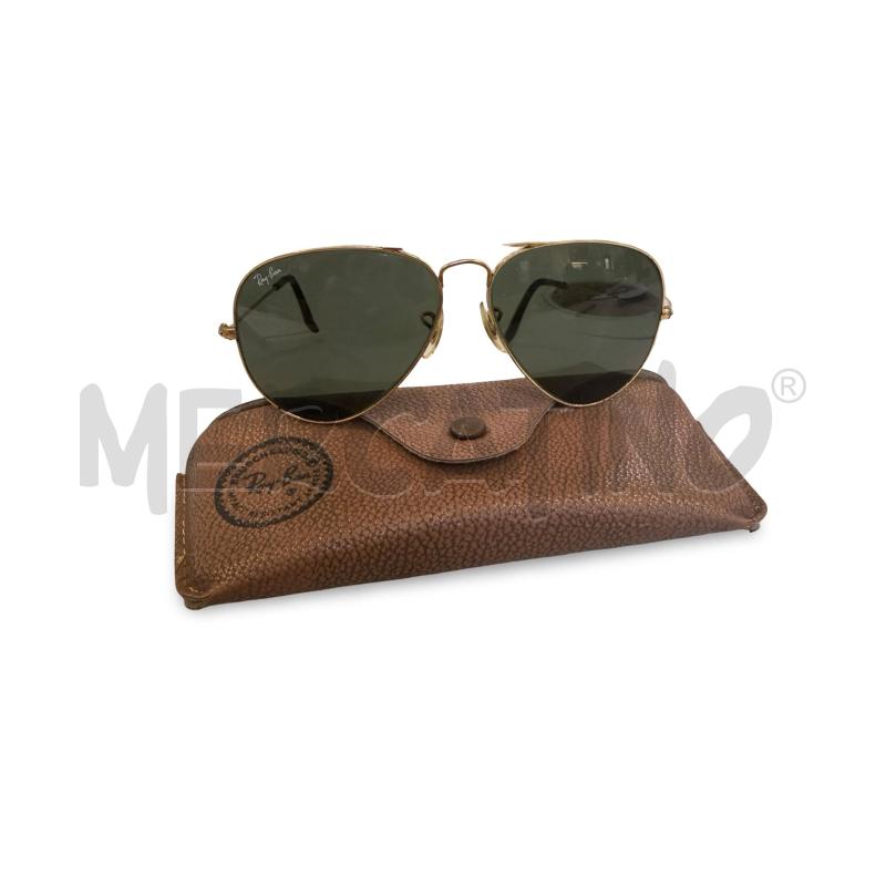 RAY-BAN AVIATOR + CUSTODIA ORIGINALE CON ALCUNI GRAFFI  | Mercatino dell'Usato Osasco 1