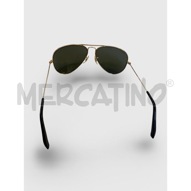 RAY-BAN AVIATOR + CUSTODIA ORIGINALE CON ALCUNI GRAFFI  | Mercatino dell'Usato Osasco 3