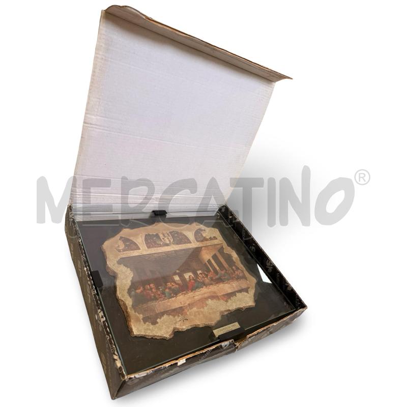 RIPRODUZIONE DI UN FRAMMENTO DI AFFRESCO L'ULTIMA CENA  CREAZIONE STUDIO ERRE 42X36 CM | Mercatino dell'Usato Osasco 2