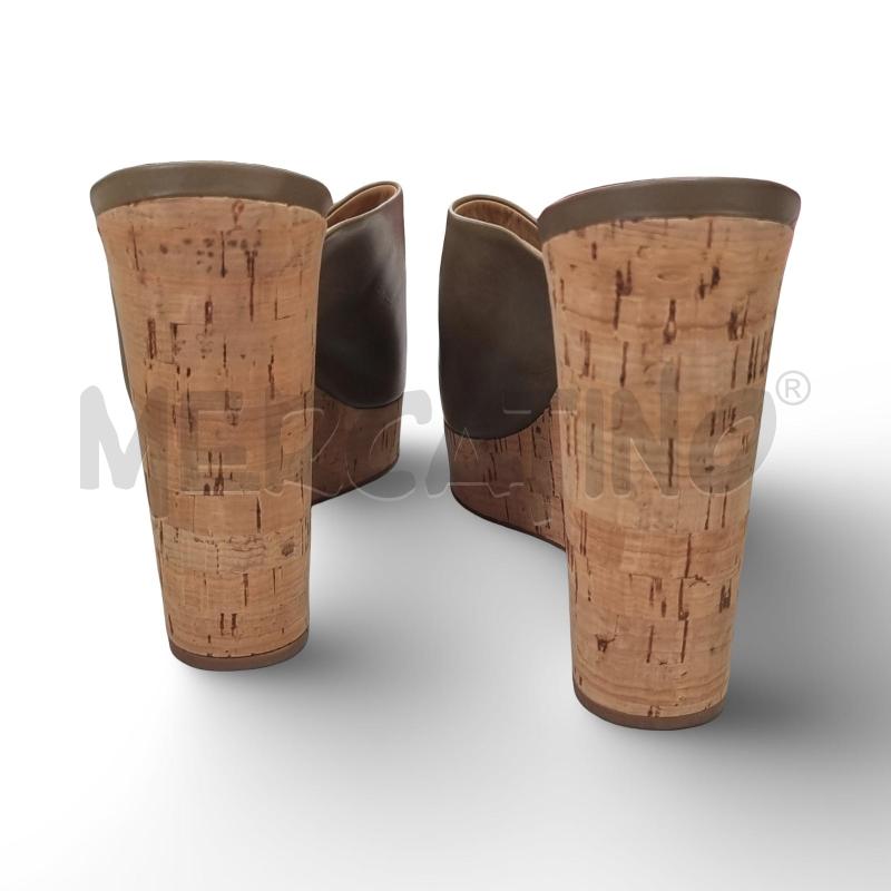SABOT  VERDE SALVIA PLATFORM FERRAGAMO | Mercatino dell'Usato Osasco 3