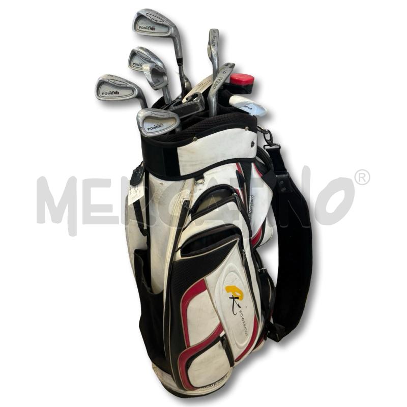 SACCA GOLF POWAKADDY  CART BAG CON MAZZE | Mercatino dell'Usato Osasco 1