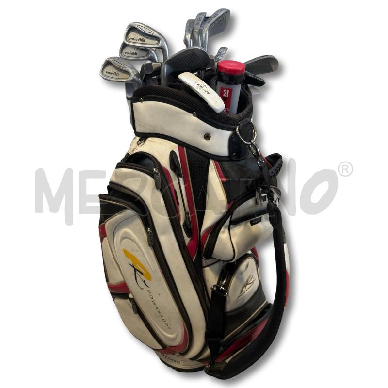 SACCA GOLF POWAKADDY  CART BAG CON MAZZE | Mercatino dell'Usato Osasco 5