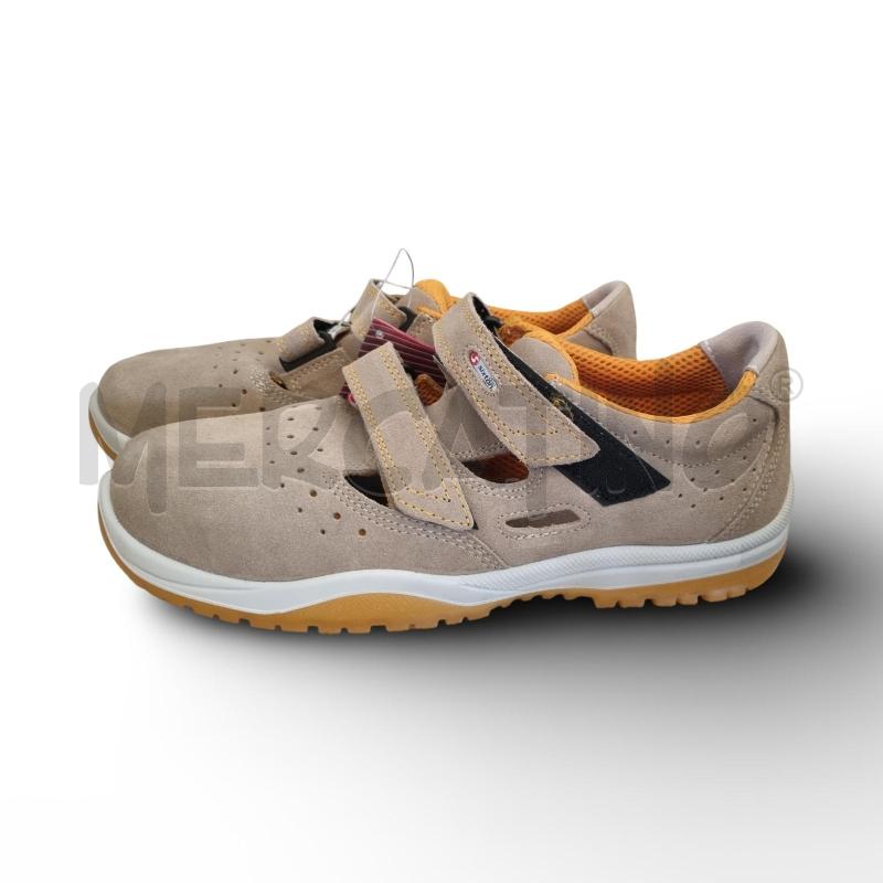 SCARPE ANTINFORTUNISTICHE BEIGE ESTIVA N. 45 | Mercatino dell'Usato Osasco 1