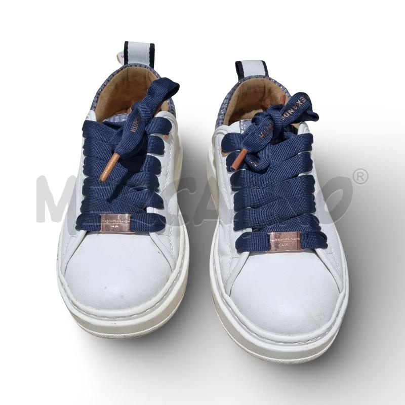 SCARPE DONNA ALEXANDER SMITH BIANCA E LACCI BLU | Mercatino dell'Usato Osasco 1