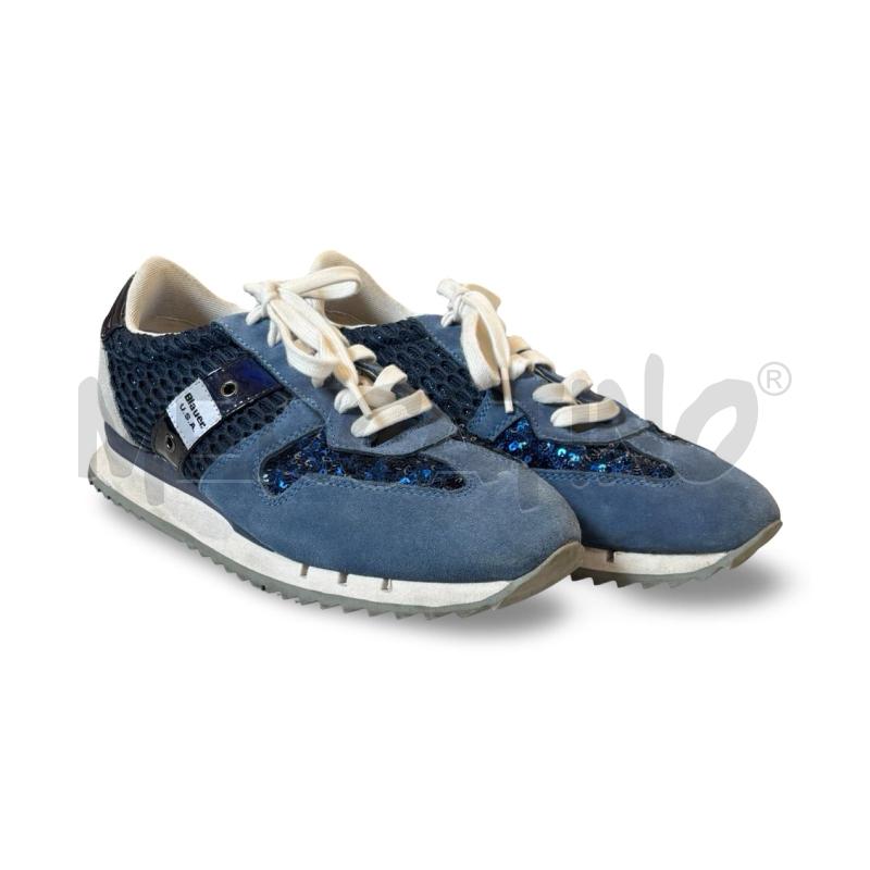 SCARPE DONNA BLAUER BLU E GRIGIA | Mercatino dell'Usato Osasco 1