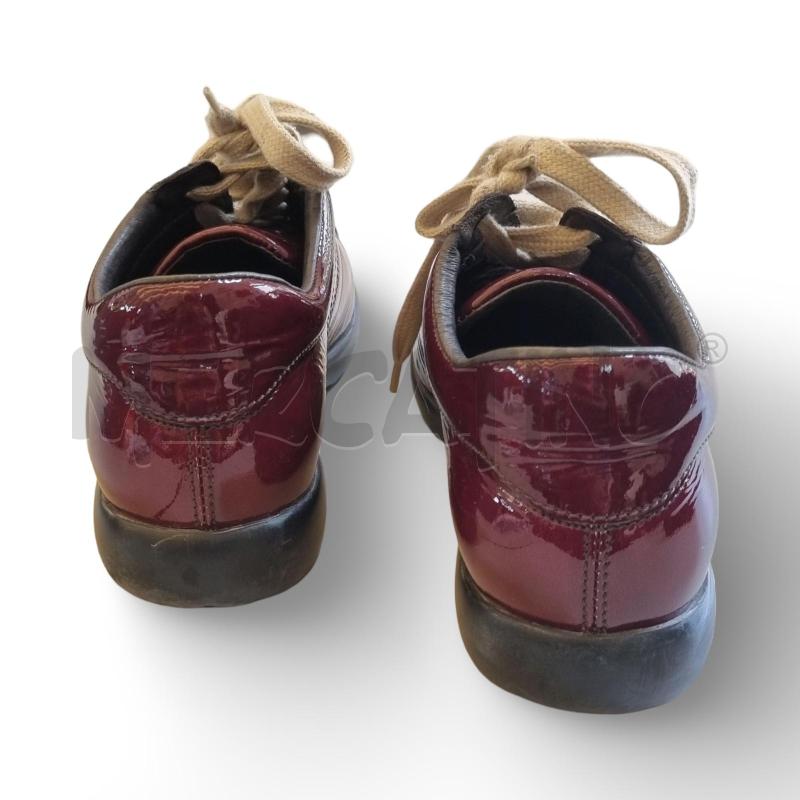 SCARPE DONNA BORDAUX CON LACCI LUCIDE FRAU | Mercatino dell'Usato Osasco 3
