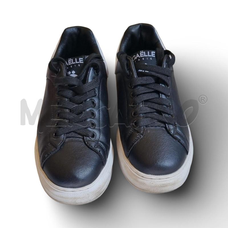 SCARPE DONNA GAELLE NERE PARTE RETRO BIANCA  | Mercatino dell'Usato Osasco 2
